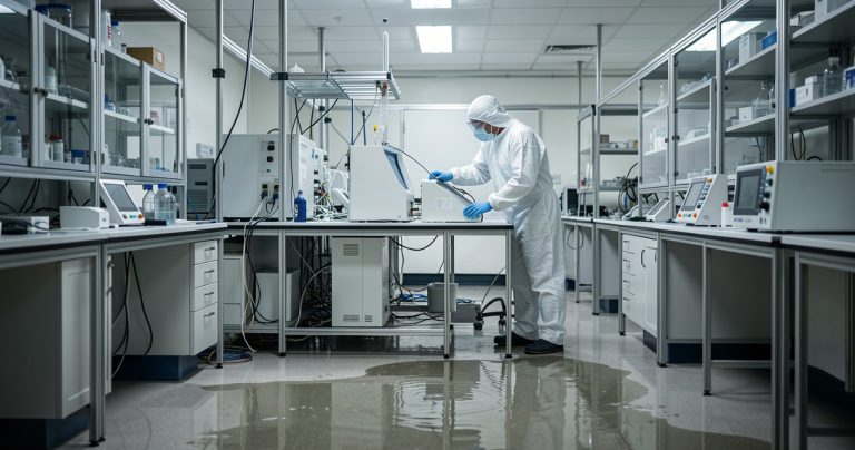 Crues en Gironde : le laboratoire d'analyse face à l'urgence