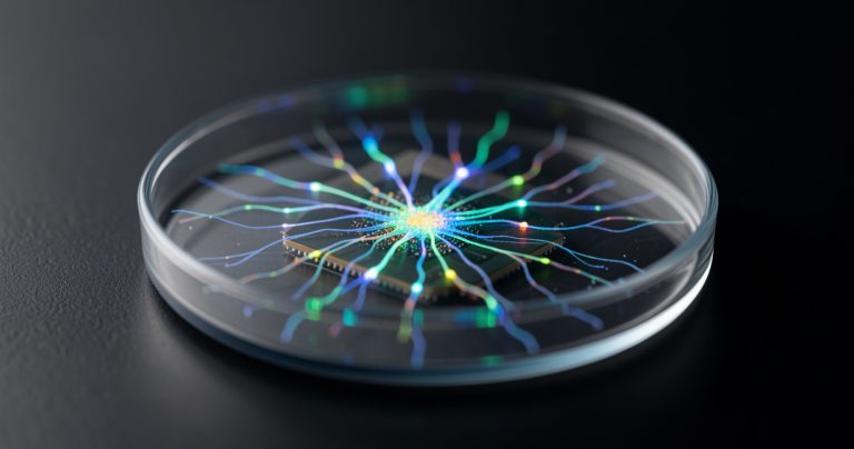 Puce greffée de neurones humains : l'IA dépasse les limites énergétiques