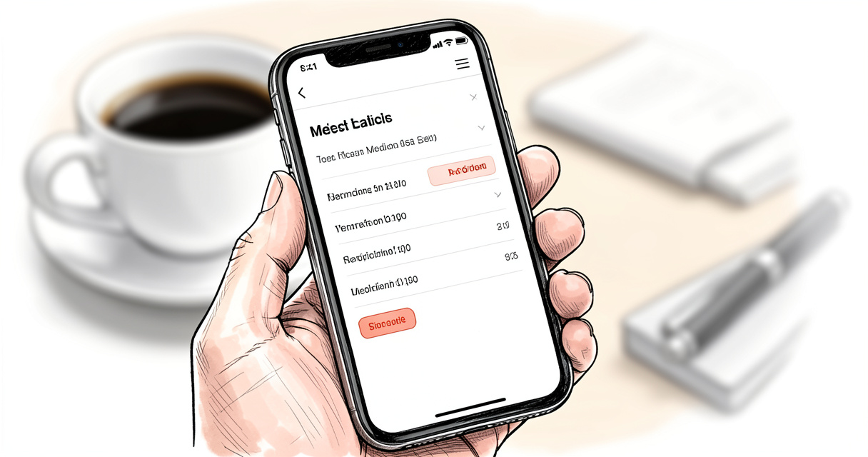 Smartphone affichant l'accès direct aux analyses Eurofins sans compte