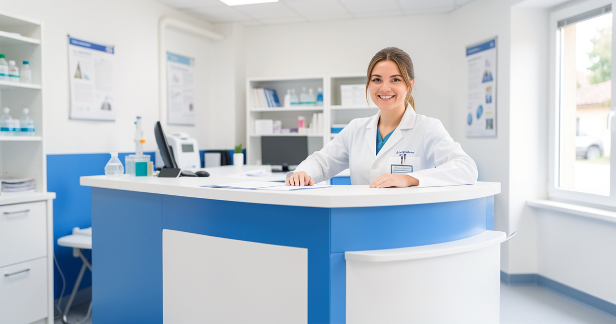 Accueil du laboratoire LxBIO Decazeville au 3 place Cabrol