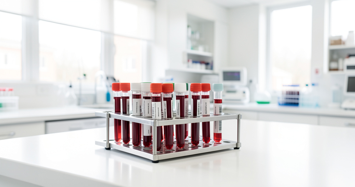 Salle de prélèvement lumineuse d'un laboratoire d'analyse à Vincennes